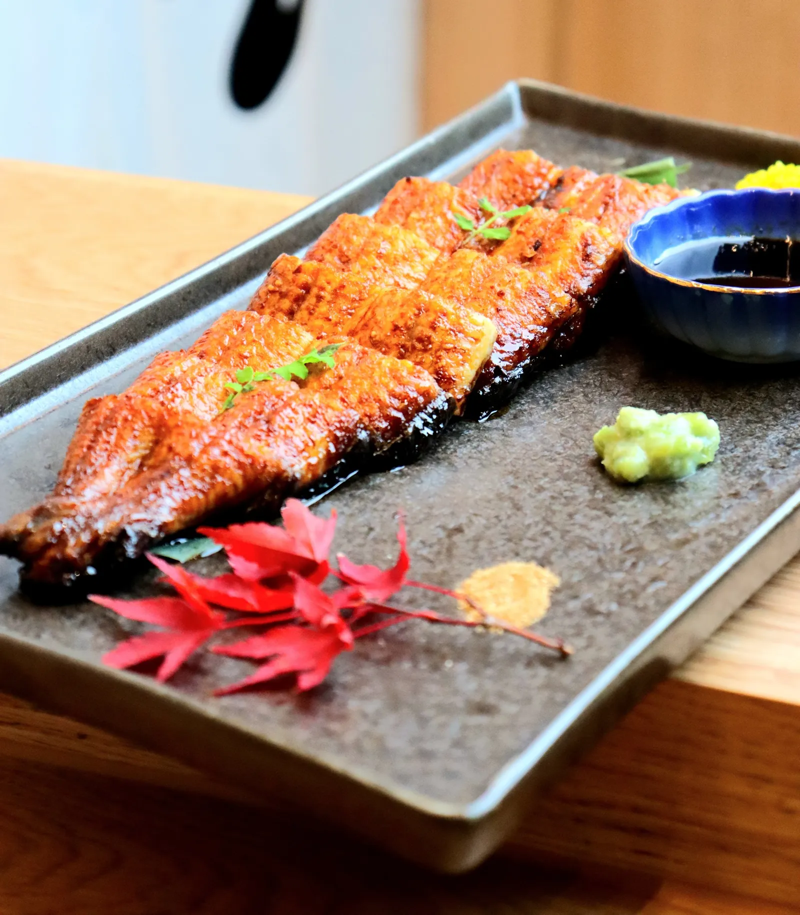 Nagoya-style grilled unagi kabayaki at Washo, Bangkok
